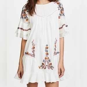 FREE PEOPLE Pablo Embroidered dress